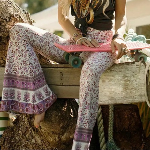 Pants - S M L XL Day Dream Flowering Flare Pants▪️New